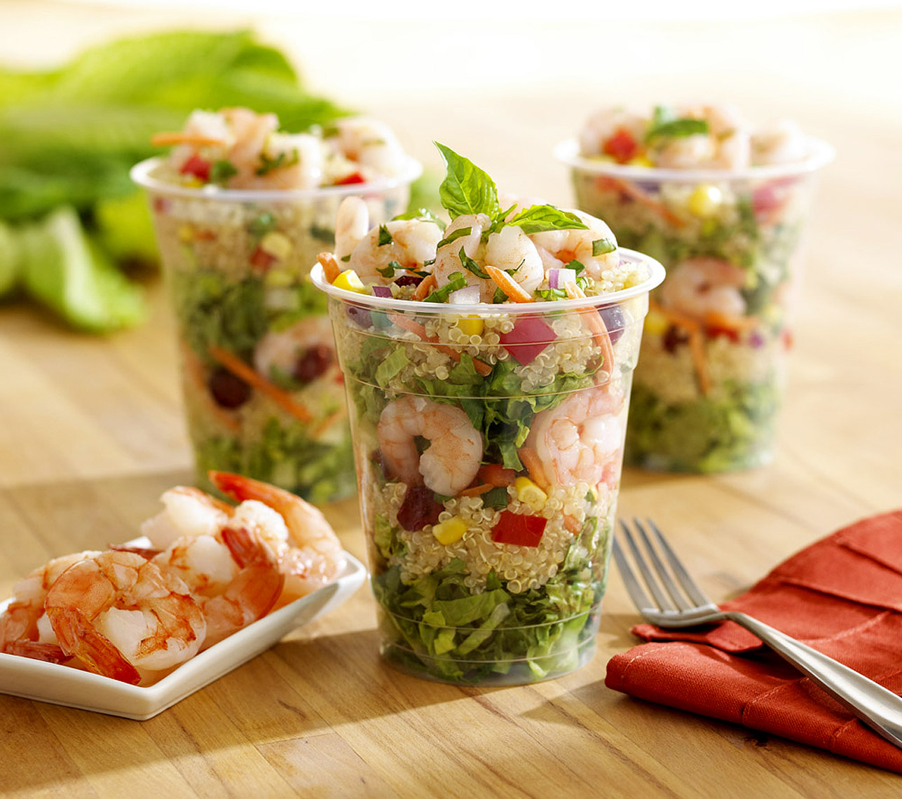 Food Photography_Point of Sale_salad cup_shrimp salad